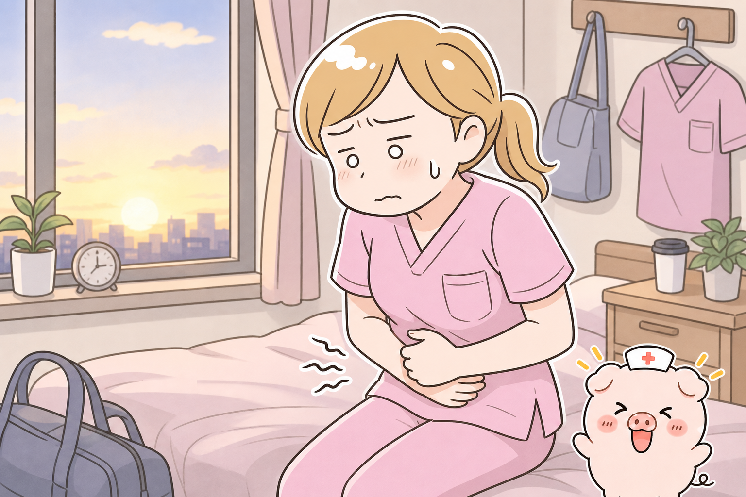 はじめに:朝、病院に行く前に胃が痛くなるあなたへの挿絵