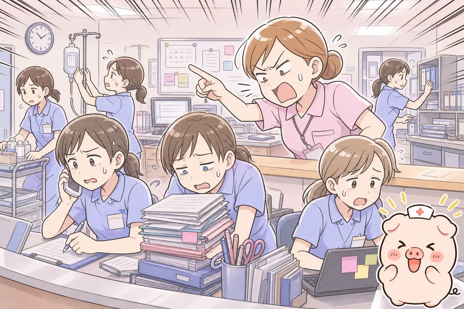 なぜ看護師の世界は怖い先輩が生まれやすいの?の挿絵